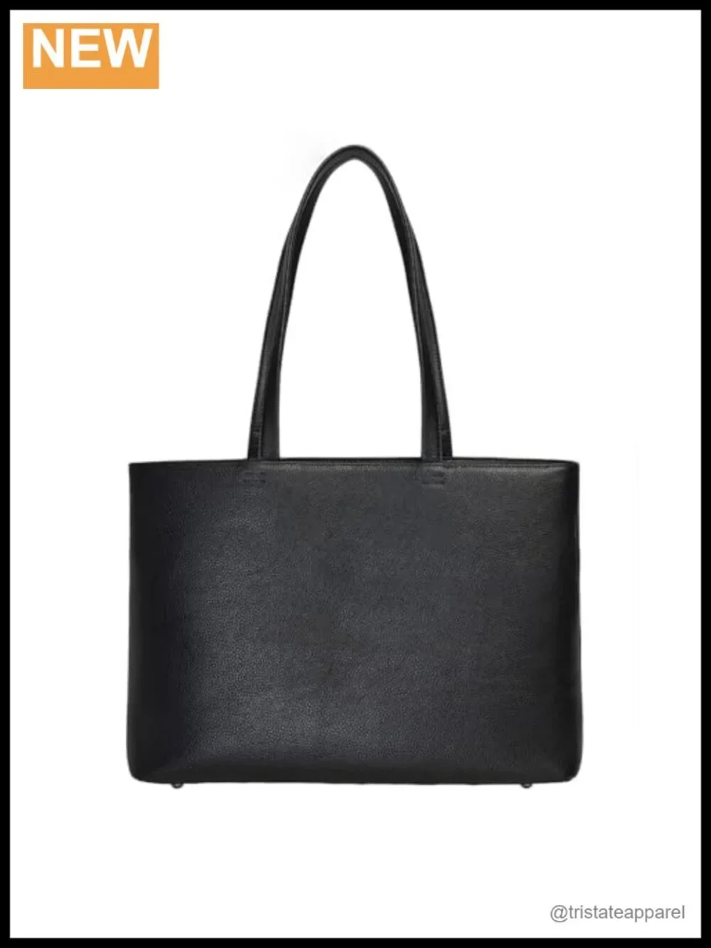 Top Grain Leather Tote Bag 15.6